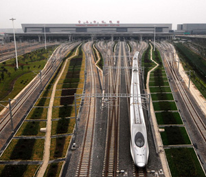 高鐵上海虹橋站 高鐵上海虹橋站